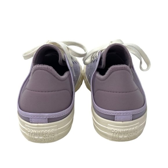 Converse Chuck Taylor Crush Heel Mule Sneakers Women's Low Violet Canvas A03503F - Picture 7 of 10
